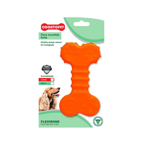 Brinquedo Mordedor Odontopet Flexi Flat até 15kg