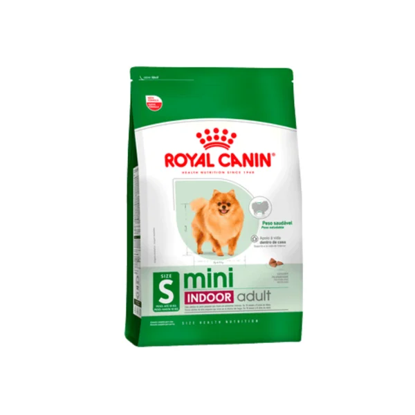 Ração Royal Canin Mini Indoor para Cães Adultos de Porte Pequeno